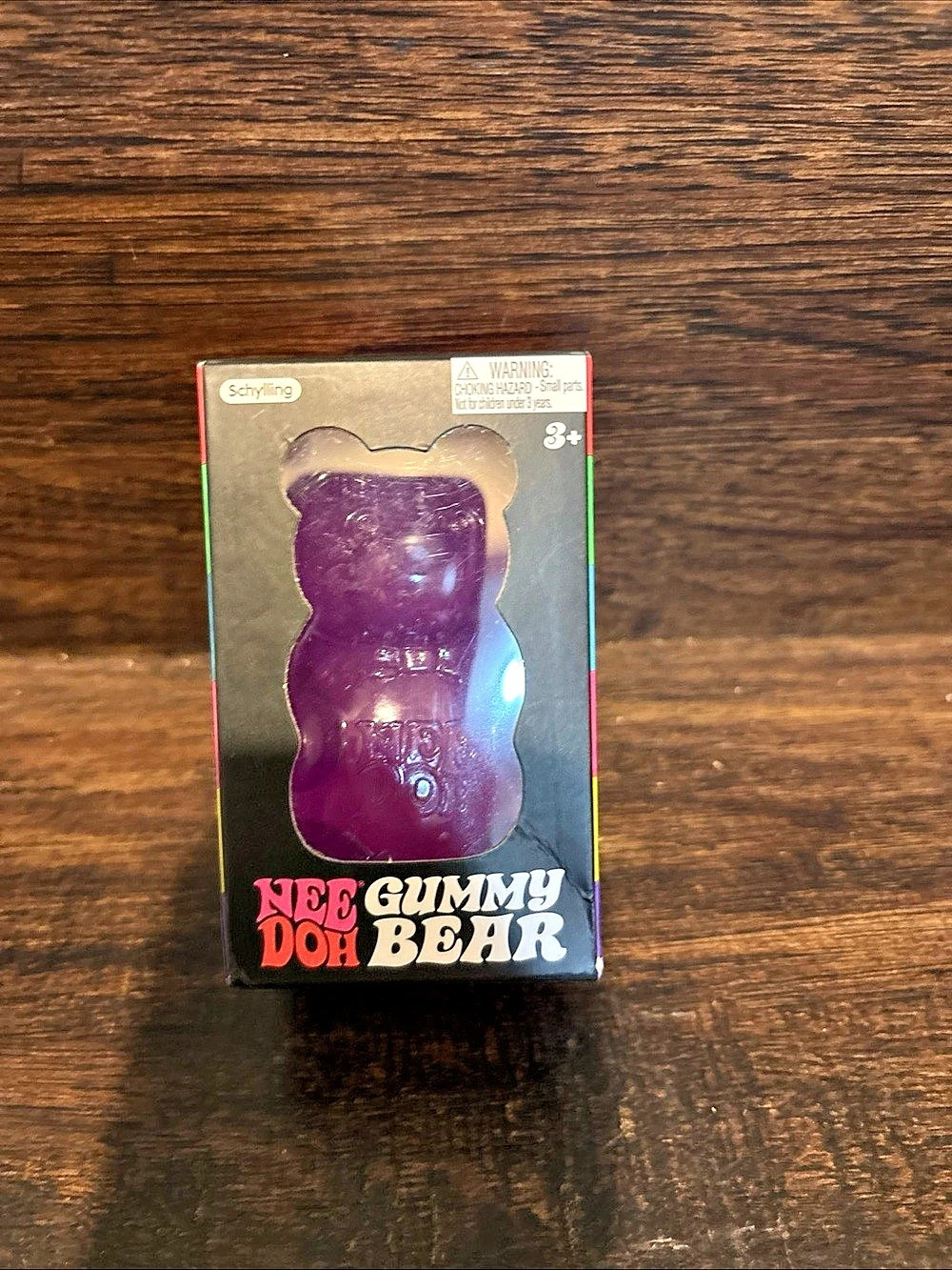 Schylling NeeDoh Gummy Bear Purple